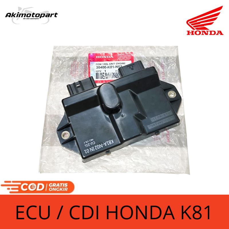 ECU CDI Honda Beat Eco Beat Street Esp 2017-2019 non iss Ecu K81 Beat Eco Beat Street Esp