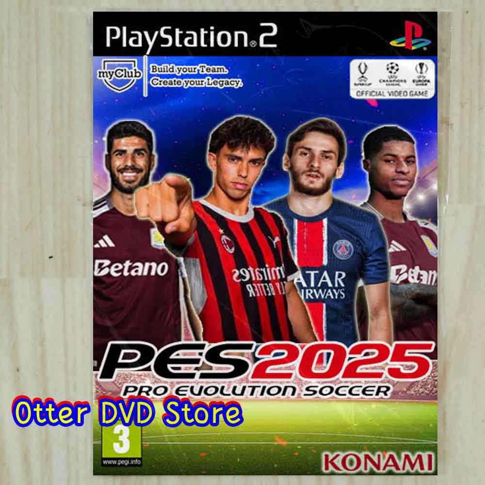 Kaset Game PS 2 PS2 PES 2025 Winter Transfer Terbaru