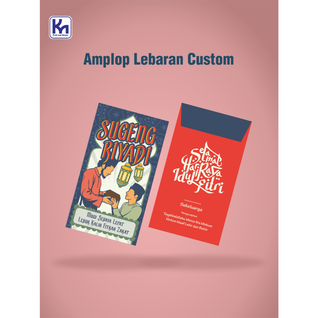 

8pcs Amplop Lebaran 2025 Custom PREMIUM