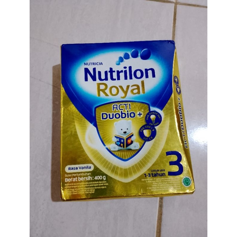

susu nutrilon royal untuk umur 1-3 berat 400gr