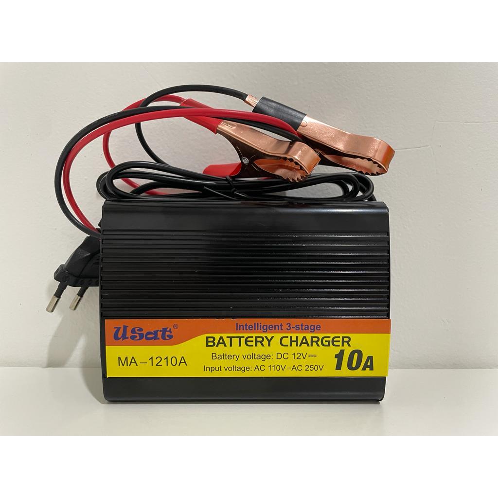 Charger Aki 12V 10A Usat / Charger Aki 12 Volt 10 Ampere Usat