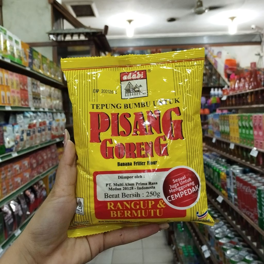 

ADABI TEPUNG BUMBU UNTUK PISANG GORENG BANANA FRITTER FLOUR 250 g