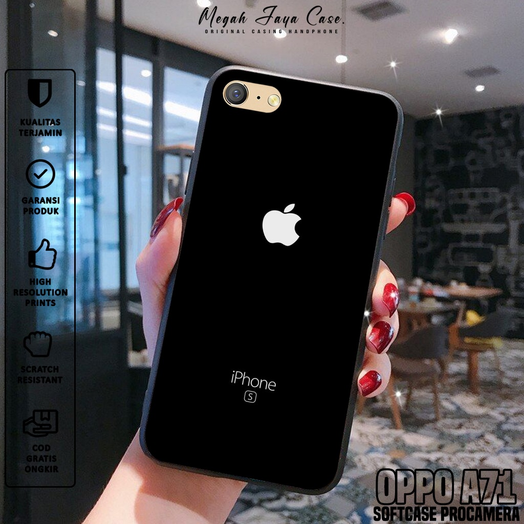 Case Hp OPPO A71 - Softcase OPPO A71 Motif BRAND - Casing OPPO A71 - Silikon Hp OPPO A71 - Kesing Hp