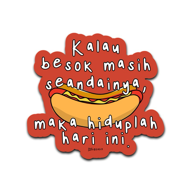 

Stiker Masih Seandainya | Raina Pulang