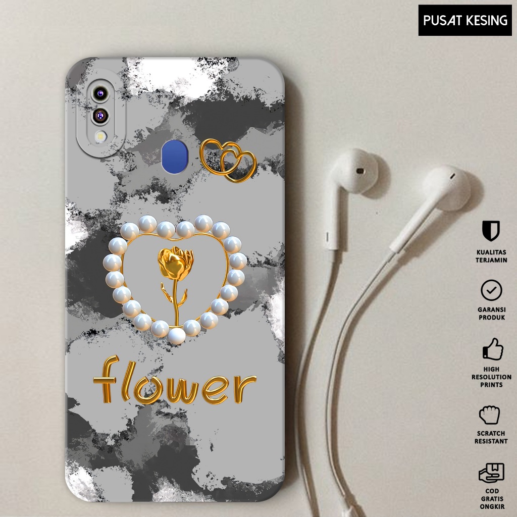 CASE SAMSUNG M20 - Case Hp Samsung M20 Motif Lovely - Softcase Hp Samsung M20 - Casing Hp Samsung M2