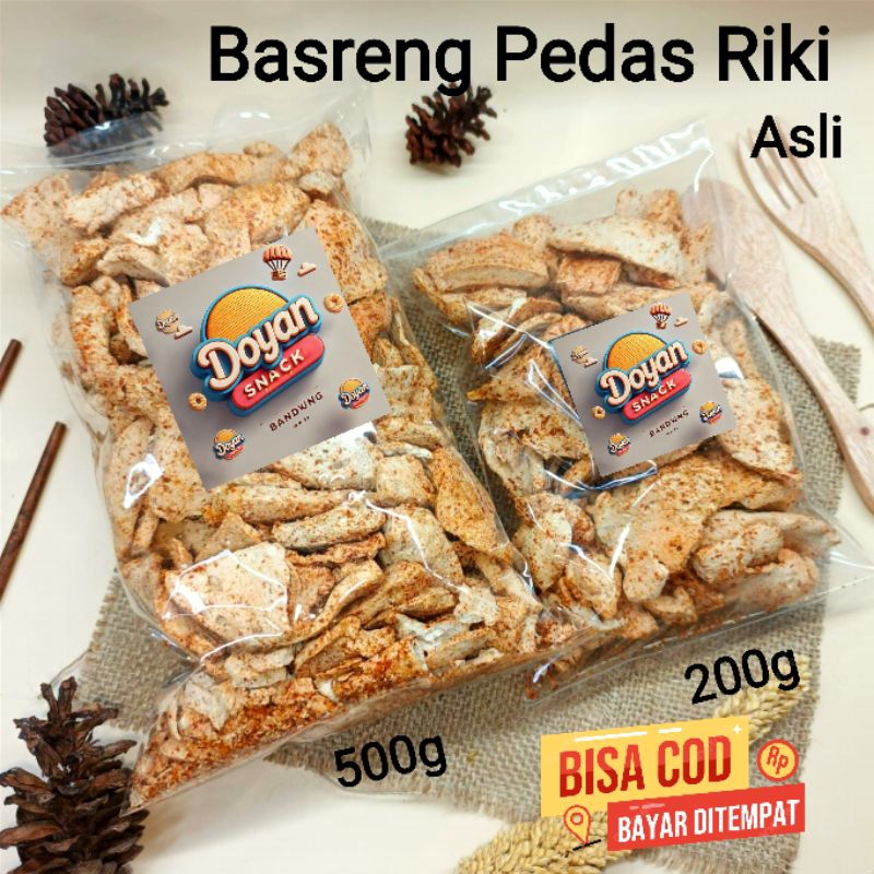 

Basreng Pedas Riki Asli Cimahi Pojok 200g 500g