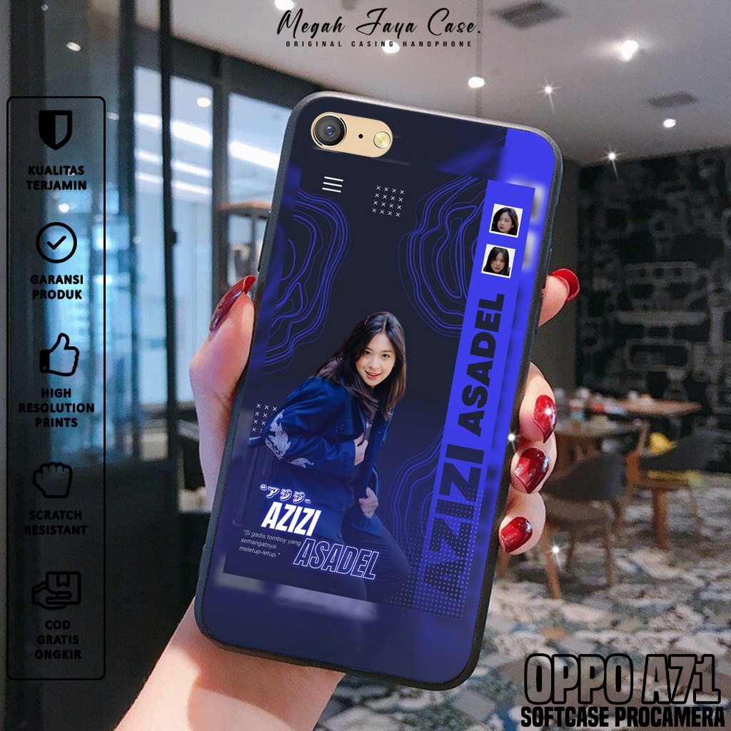 Case Hp OPPO A71 - Softcase OPPO A71 Motif JKT48 - Casing OPPO A71 - Silikon Hp OPPO A71 - Kesing Hp