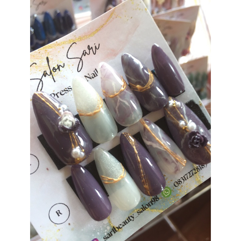 press oN nails kuku palsu