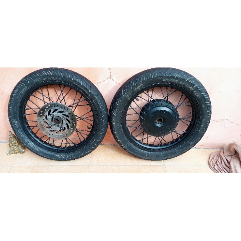 Velg Depan Belakang Ruji Matic Honda Vario 125 Old/Led Old Copotan (Second)