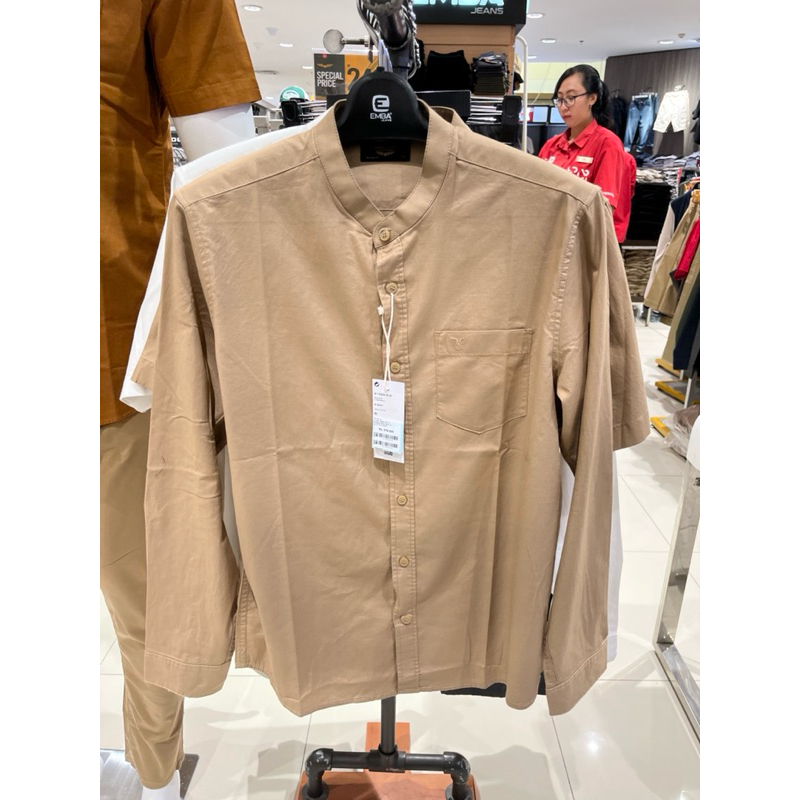 EMBA CLASSIC KEMEJA KOKO PRIA LENGAN PANJANG BAHAN KATUN 100% ORIGINAL BY MATAHARI ( M - XL )