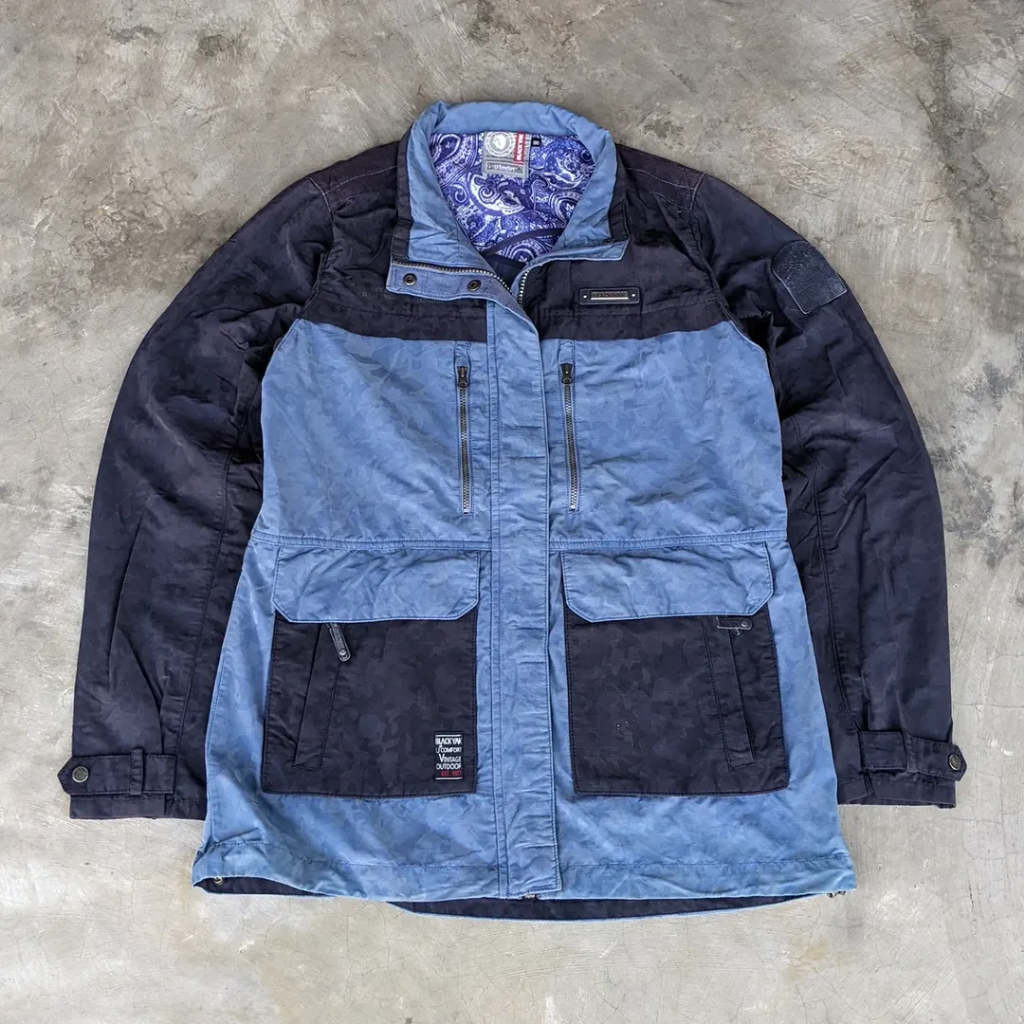 Jaket Parka Outdoor Pria BLACK YAK Two Tone Size M