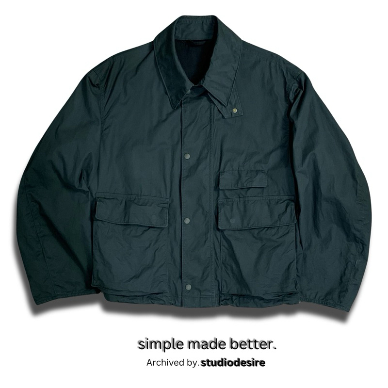 Uniqlo blouson utility short canvas jacket