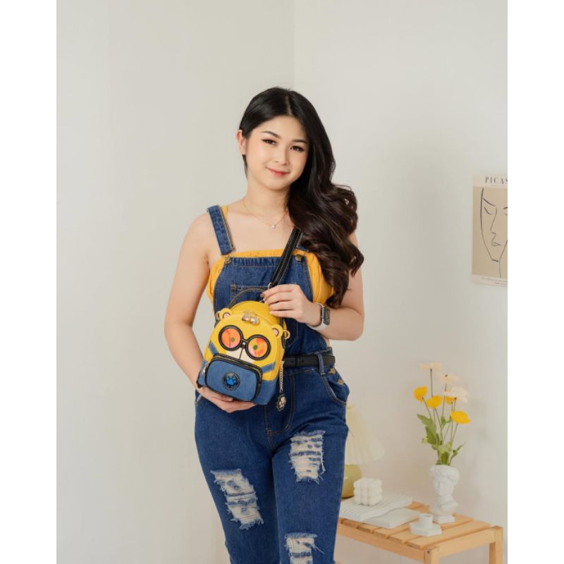 Tas CB cream bear CreamBear bag Original