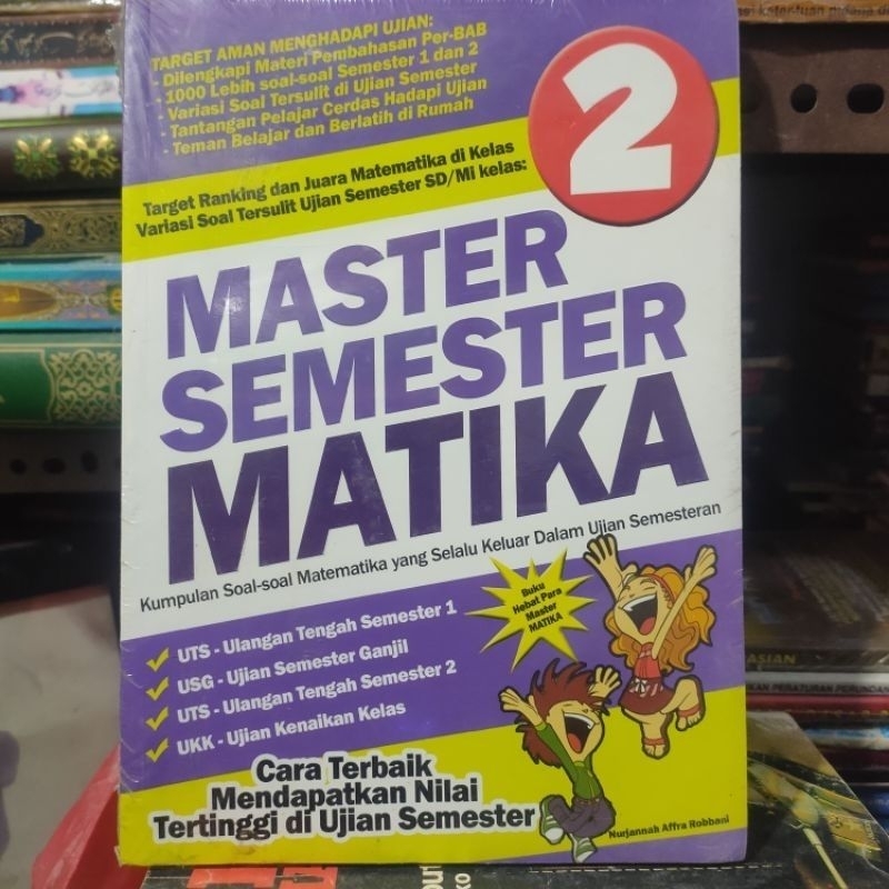 Buku Master Semester Matika Kumpulan Soal-Soal Matematika Kelas 2 SD
