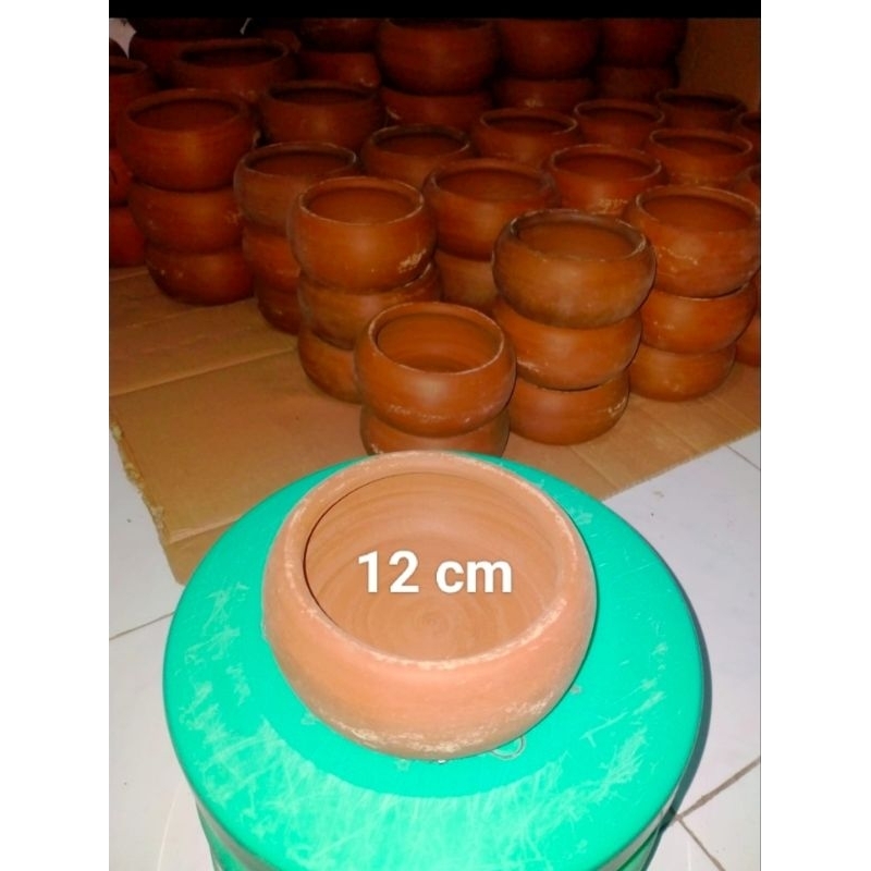 gerabah/tempat pakan kelinci kecil/cuwo kelinci