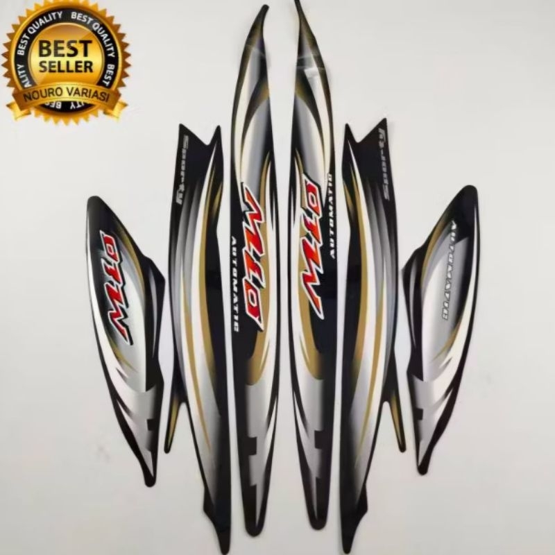 STRIPING MIO SPORTY HITAM