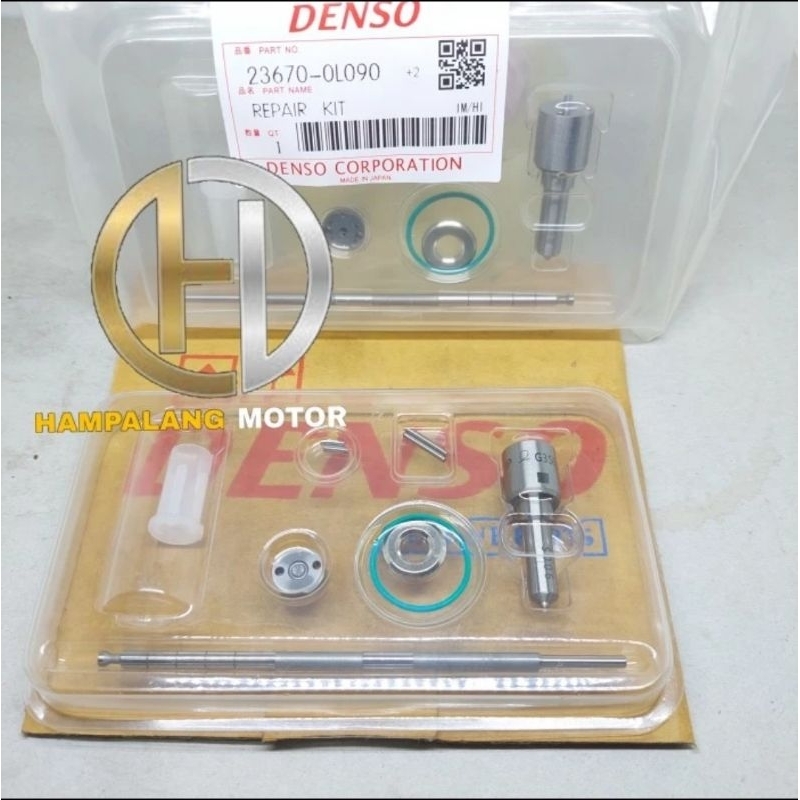 REPAIR KIT NOSEL INJEKTOR NOZZLE INJECTOR INNOVA 2.5 HILUX 2.500CC 2KD DENSO KOMPLIT