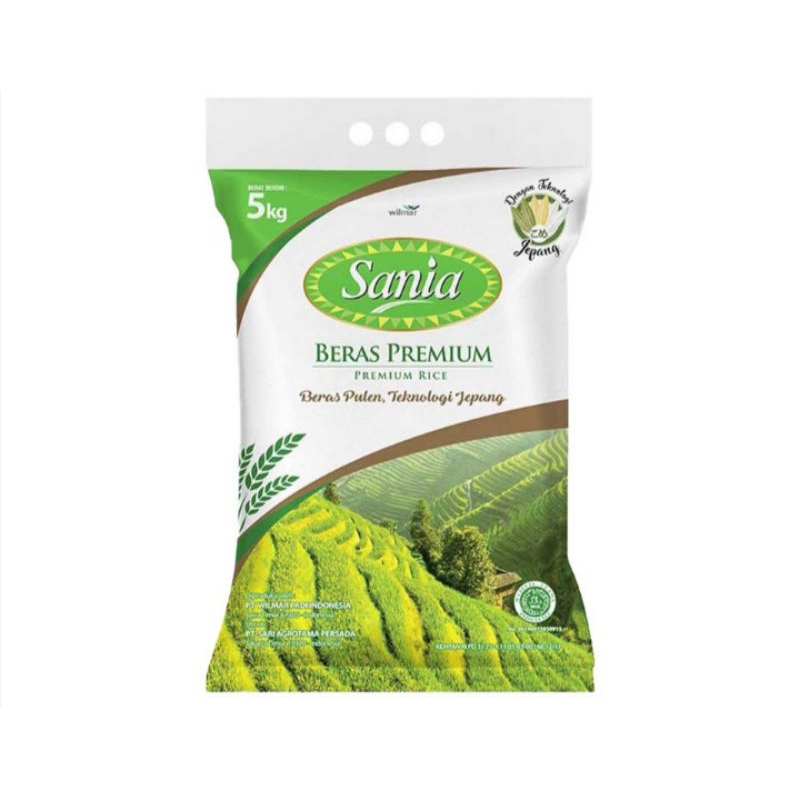 

Beras Sania 5kg beras premium