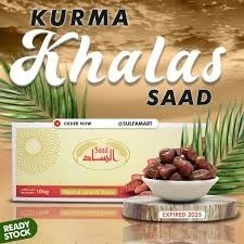 

Kurma Khalas Saad//Kurma PREMIUM//Kurma Baru dan Fresh