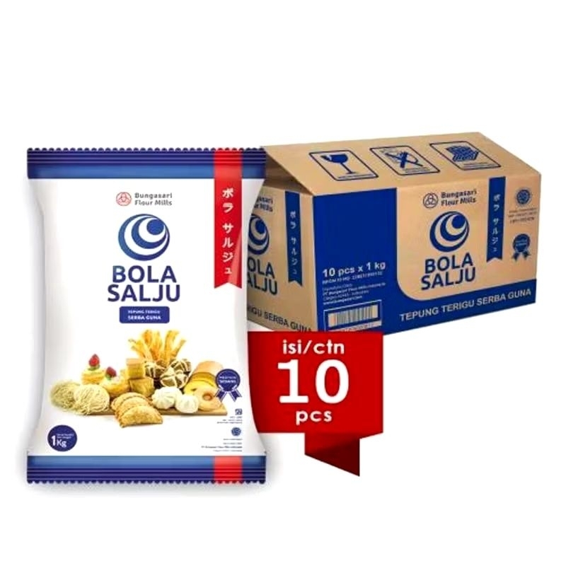 

Bola Salju Tepung Terigu Protein Sedang 1 [Dus]