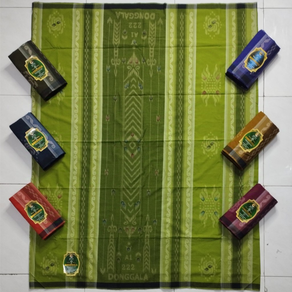 Sarung donggala motif alpukat elegan habib abdillah