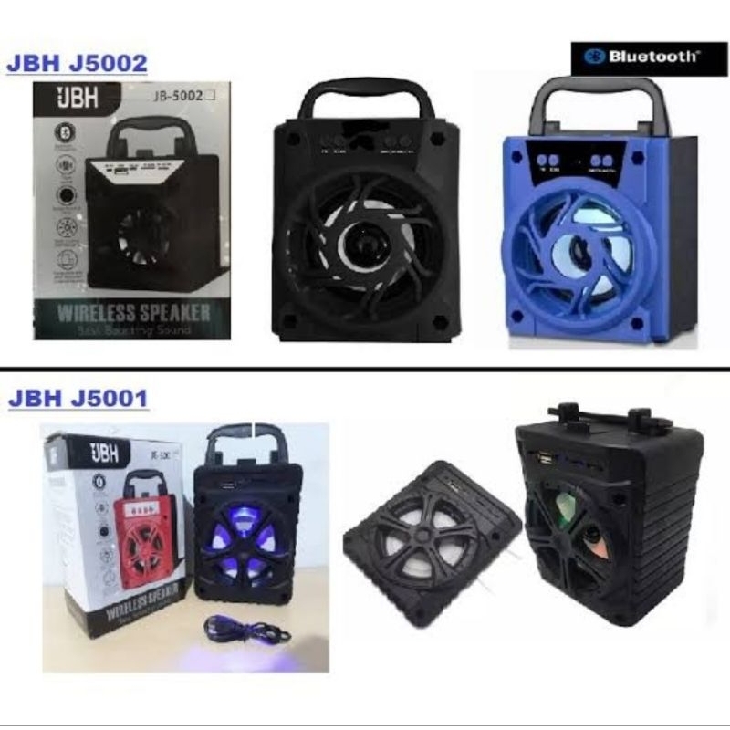 Speaker Music JBH-5004 JB 5001 High Quality Bluetooth Wireless Mini Music Box Portable Super Bass / 