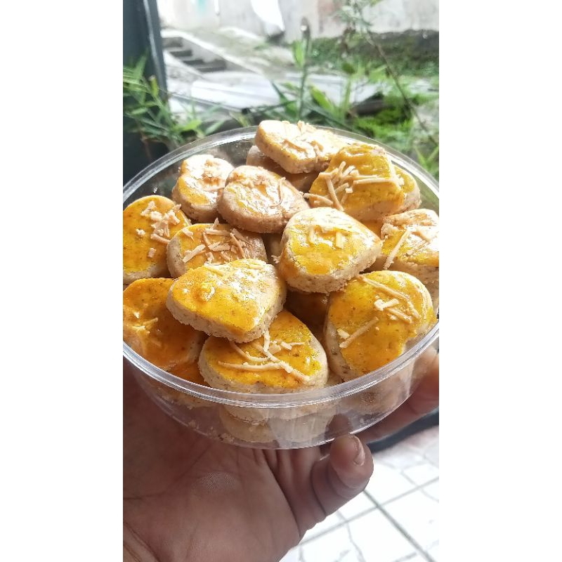 

Kue kering|Kacang topping Keju, kue kering lebaran