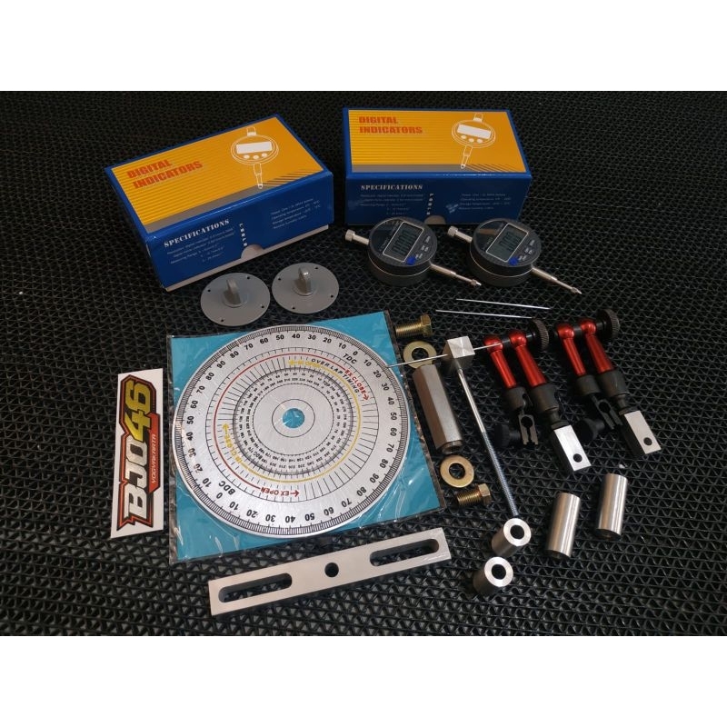 dial set digital busur derajat dayel lengkap flexible universal stand busur dayel robot