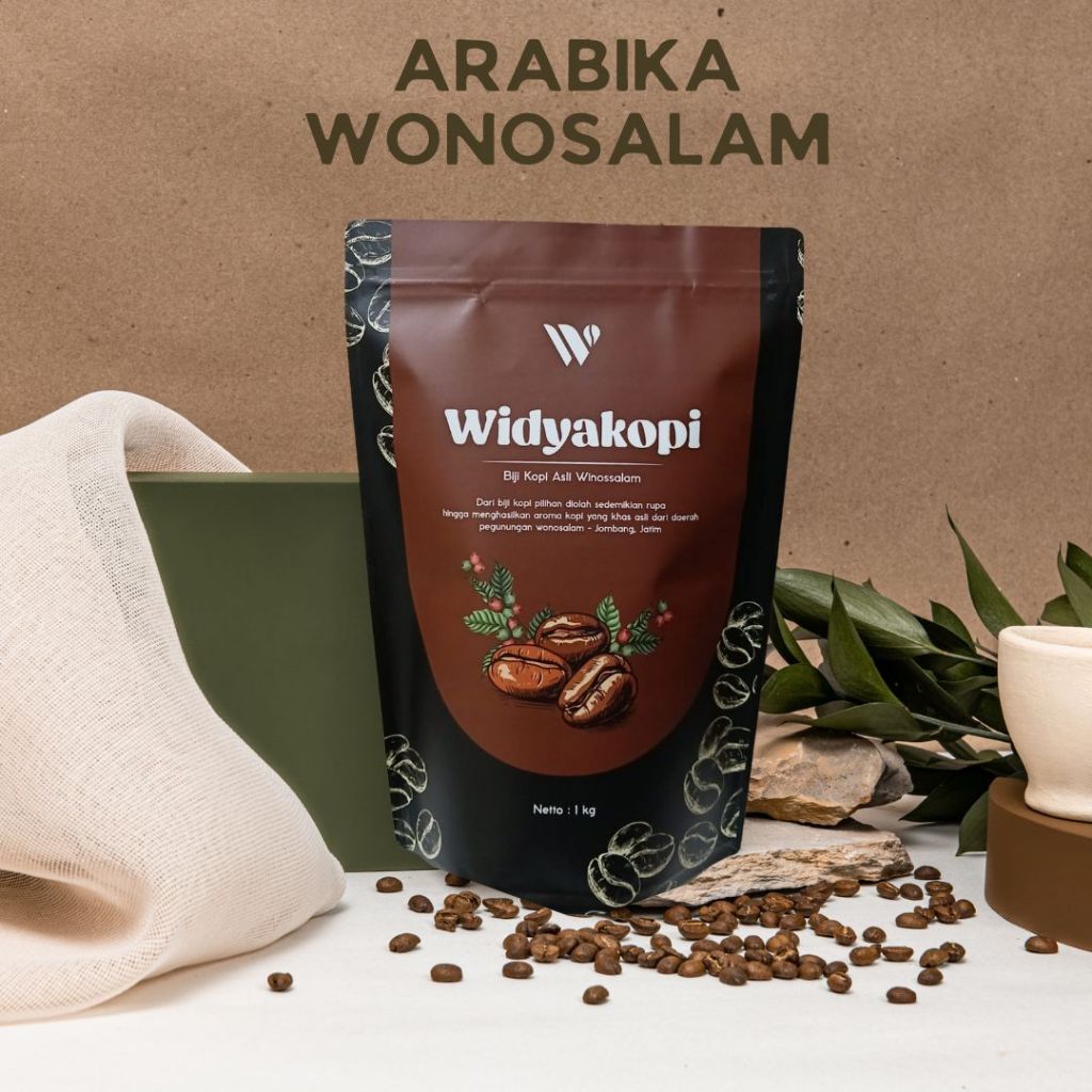 Kopi Arabika Wonosalam 1kg – Kopi Bubuk Hitam Premium | Asli Wonosalam TERMURAH