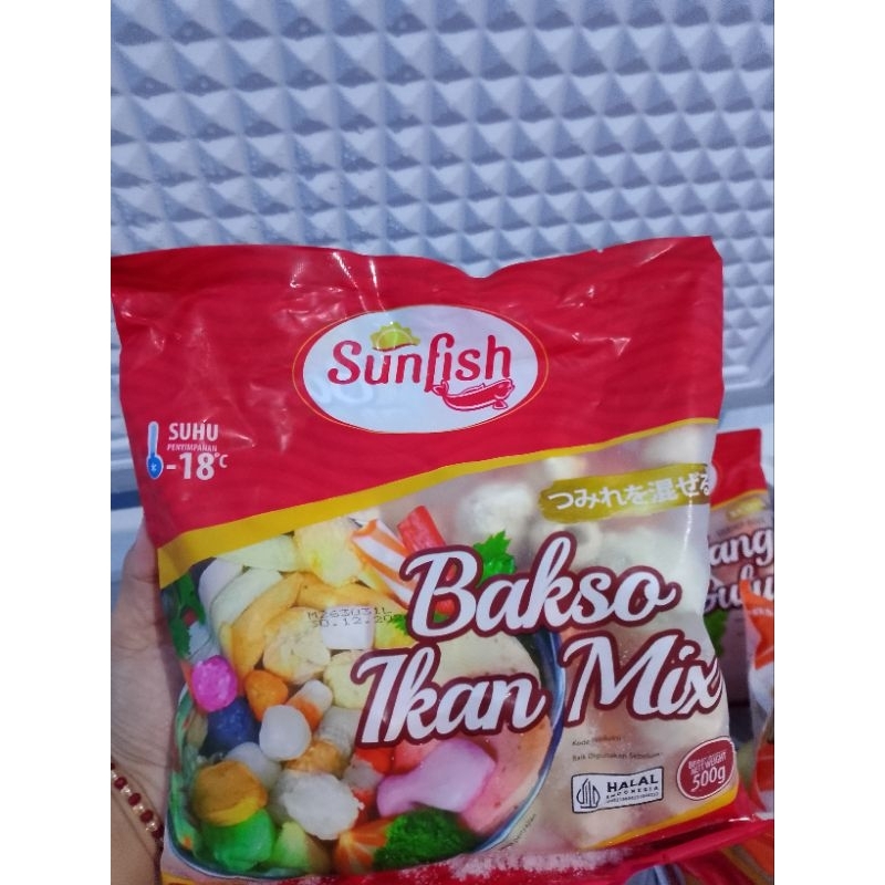 

Sunfish Bakso Mix/Bakso ikan mix 500gr