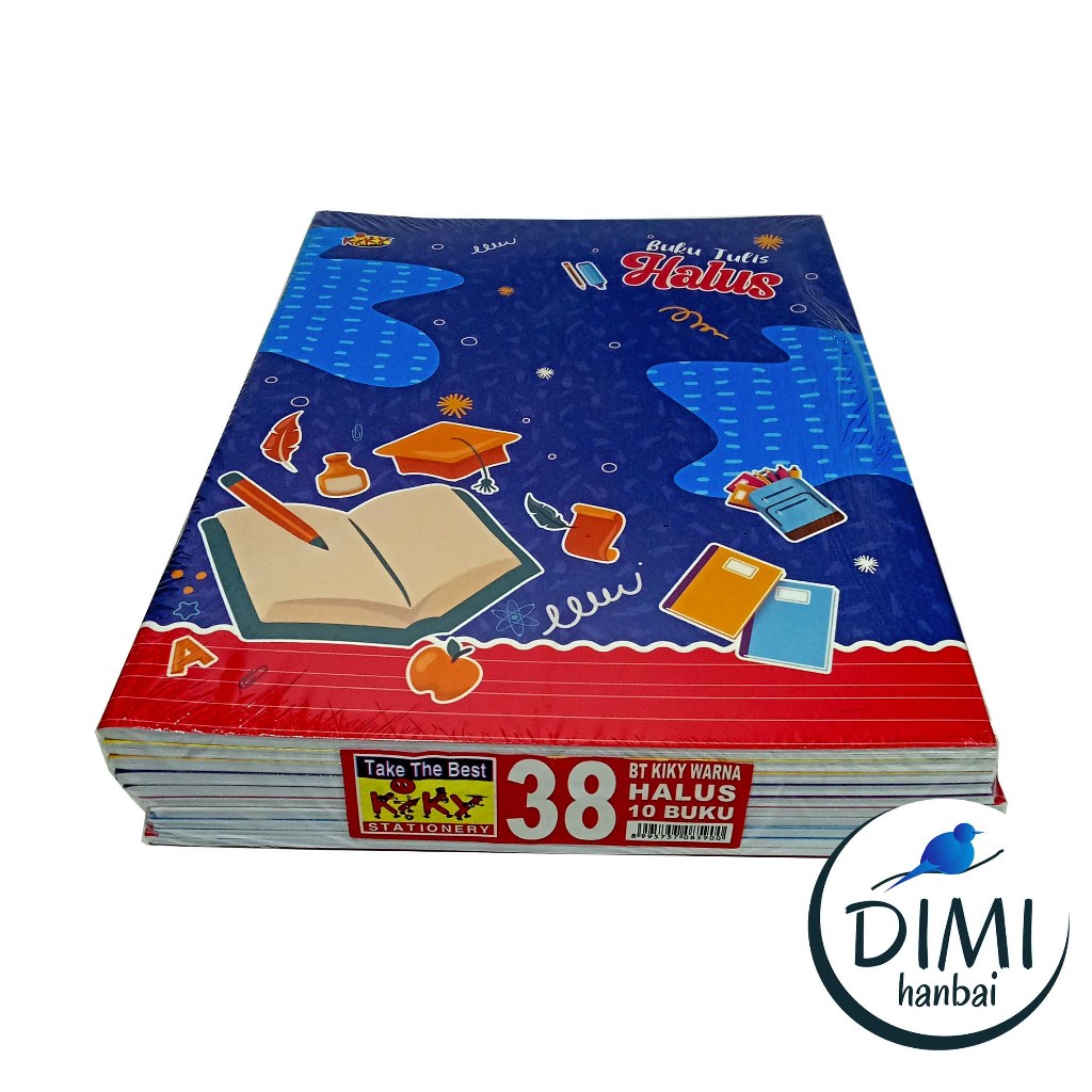 

[DIMI] 1 Pack Buku Kiky Menulis Halus Kasar Garis Tiga 38 Lembar