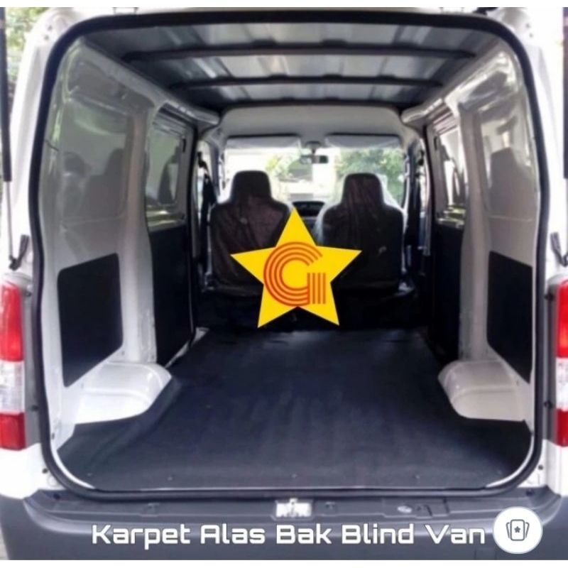 karpet Alas lantai Daihatsu grand max Blind Van 2015-2021 7mm ply