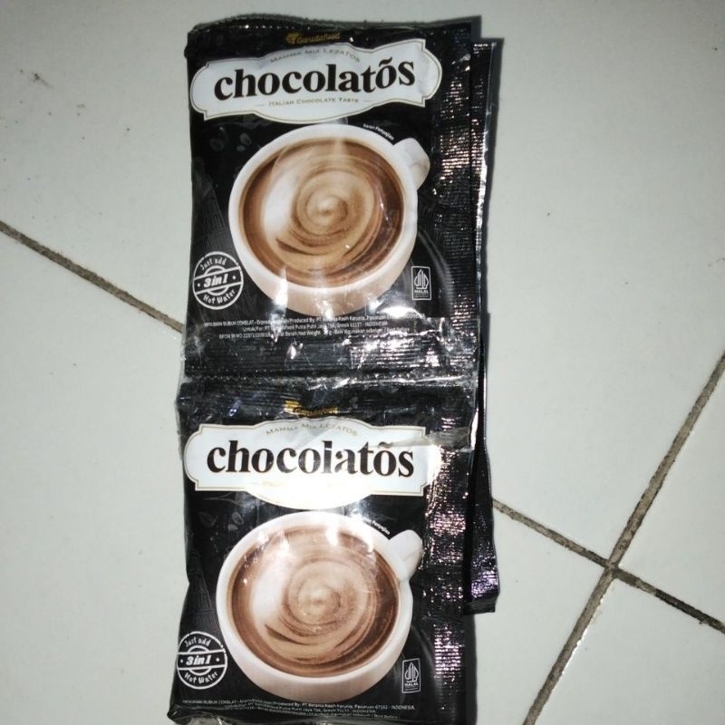 

Chocolatos 2 macam rasa per renceng