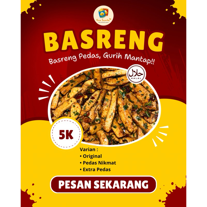 

BASRENG VIRAL/KERIPIK BASRENG/BASRENG PEDAS CHILI OIL/BASRENG 500 GRAM