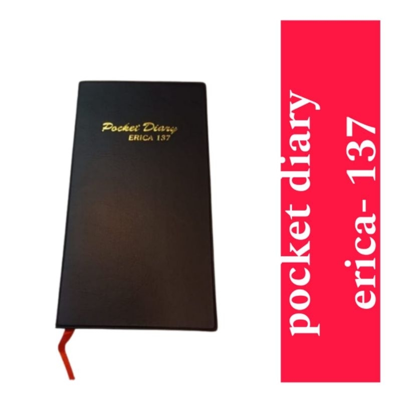 

( 1 pcs) buku agenda notes/ pocket diary/ notebook erica 137