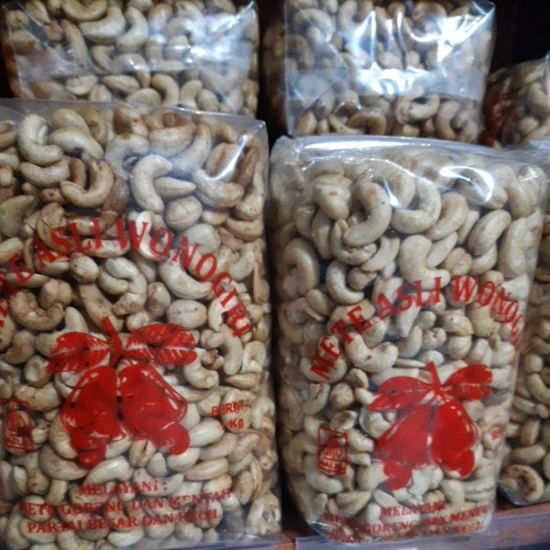 

Kacang mete wonogiri goreng super premium kemasan 1kg