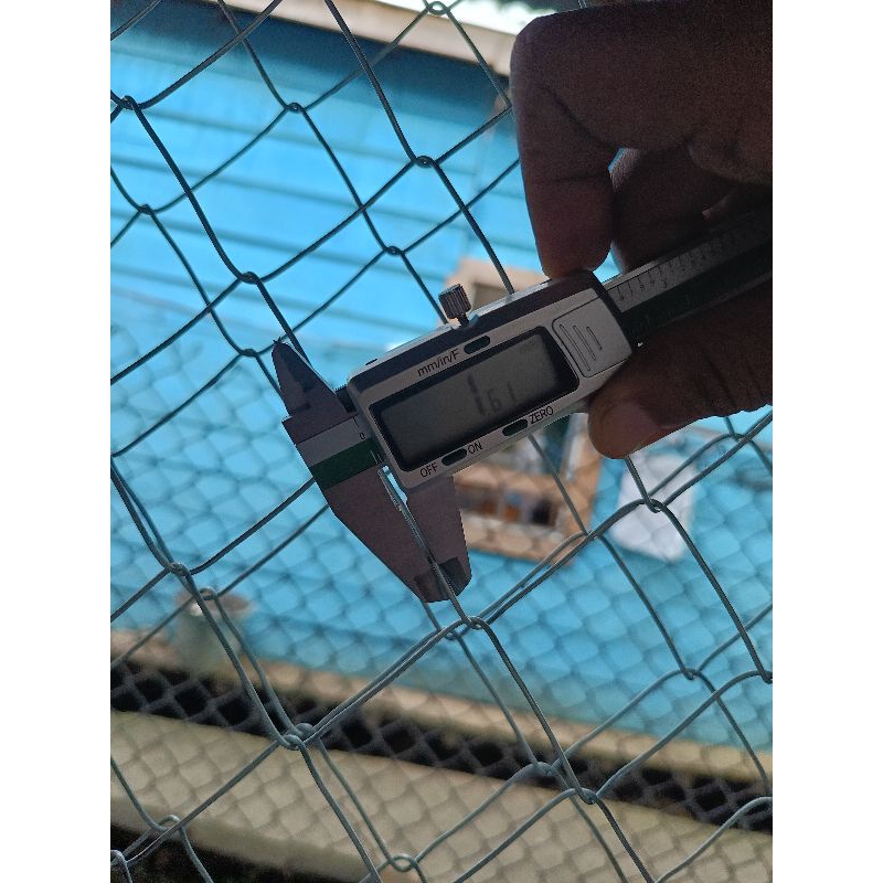 Kawat harmonika galvanis BWG 16 (ketebalan 1,6mm)