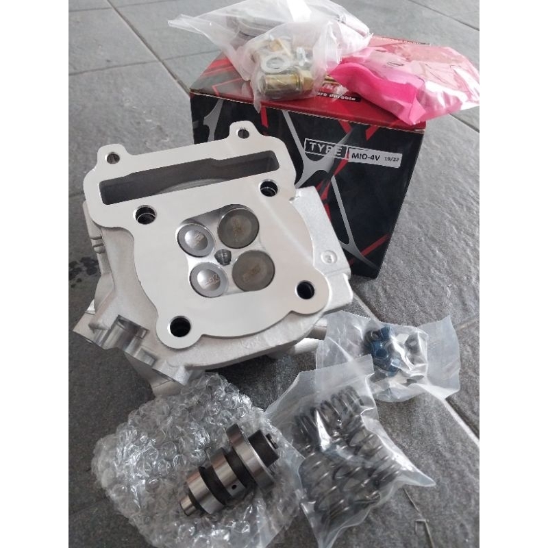 cylinder head mio smile sporty 5tl 19 22 4 klep silinder head yamaha mio 5tl head mio 4 klep