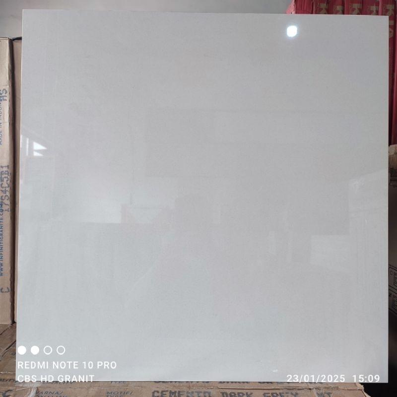 Granit Lantai Valda 60x60 Cream Polos