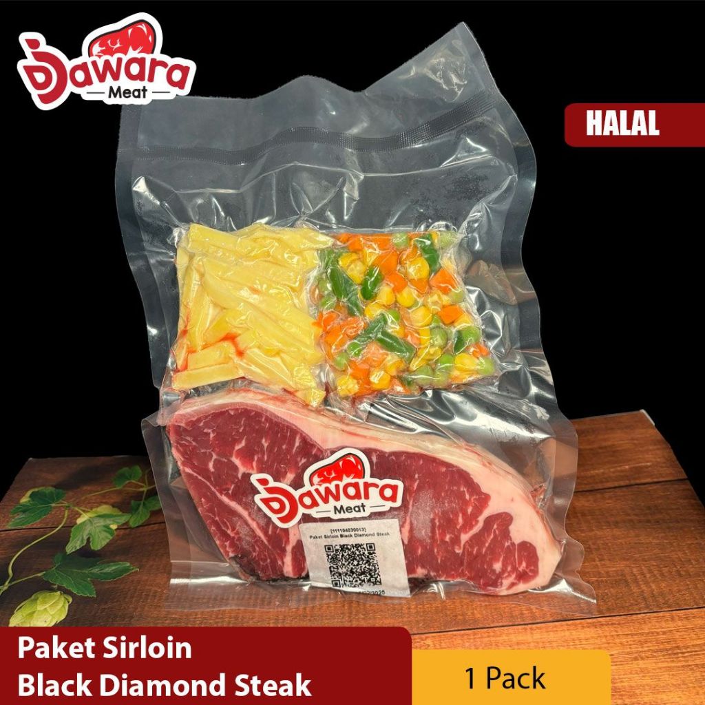 

Paket Sirloin Black Diamond Steak
