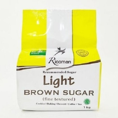 

RICOMAN LIGHT BROWN SUGAR 1 KG