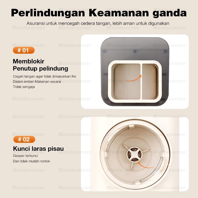 Ay00 ManisCorner Mesin Pemotong Sayur Otomatis Parutan Serbaguna Listrik / Parutan Keju Listrik