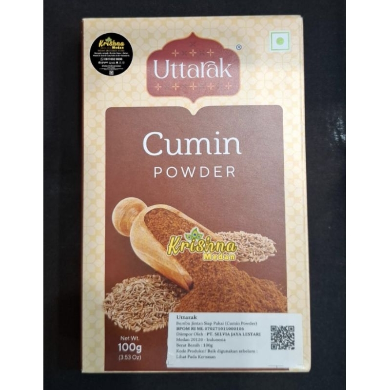 

Uttarak Cumin Powder (bubuk jintan halus/puti)100g