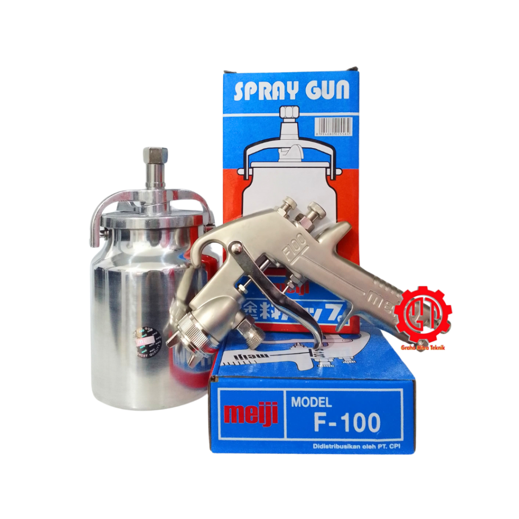 SPRAY GUN MEIJI TABUNG BAWAH F100 1000ml Japan