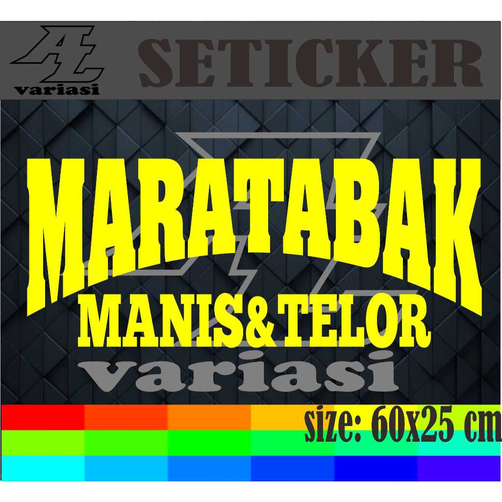 

CUTTING SETIKER NAMA JUALAN MARTABAK TELOR BAGUS BUAT DI GROBAKDAN ETALASE