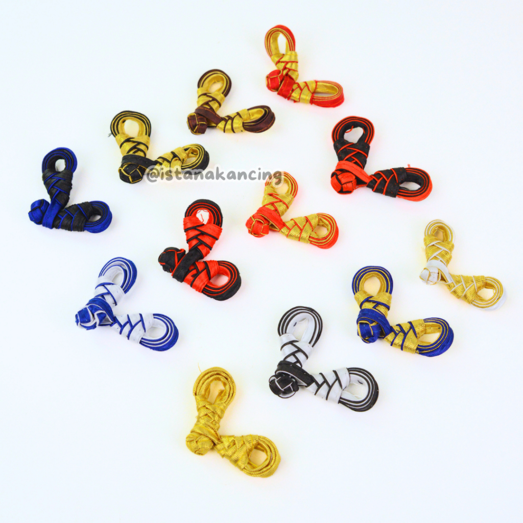 Kancing Shanghai Emas Premium | Kancing Cheongsam Gold | Istana Kancing