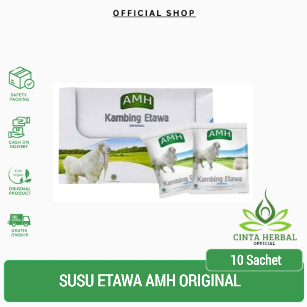 

Susu Kambing Etawa AMH Full Cream Original | ORIGINAL 250gr