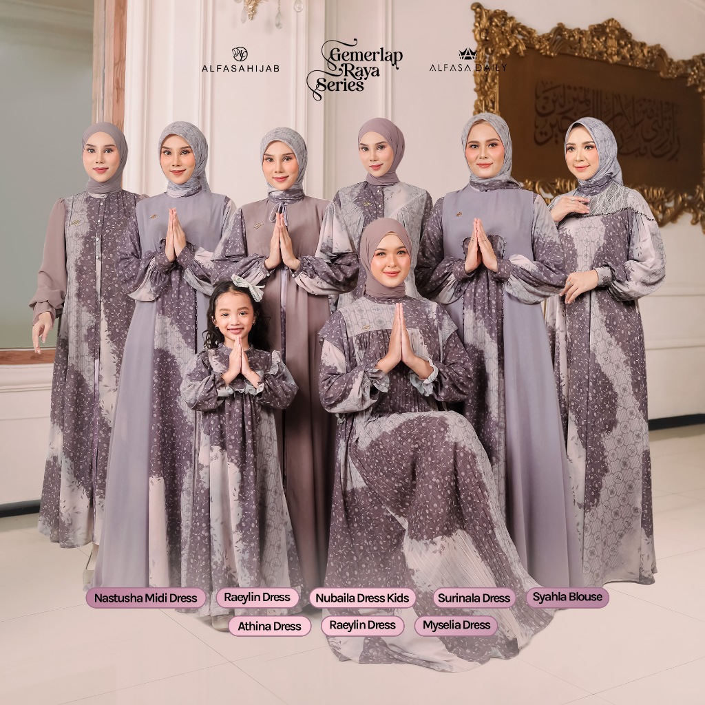 GEMERLAP SERIES MYSELIA RAEYLIN FLORETTA SYAHLA - ALFASA HIJAB DAILY