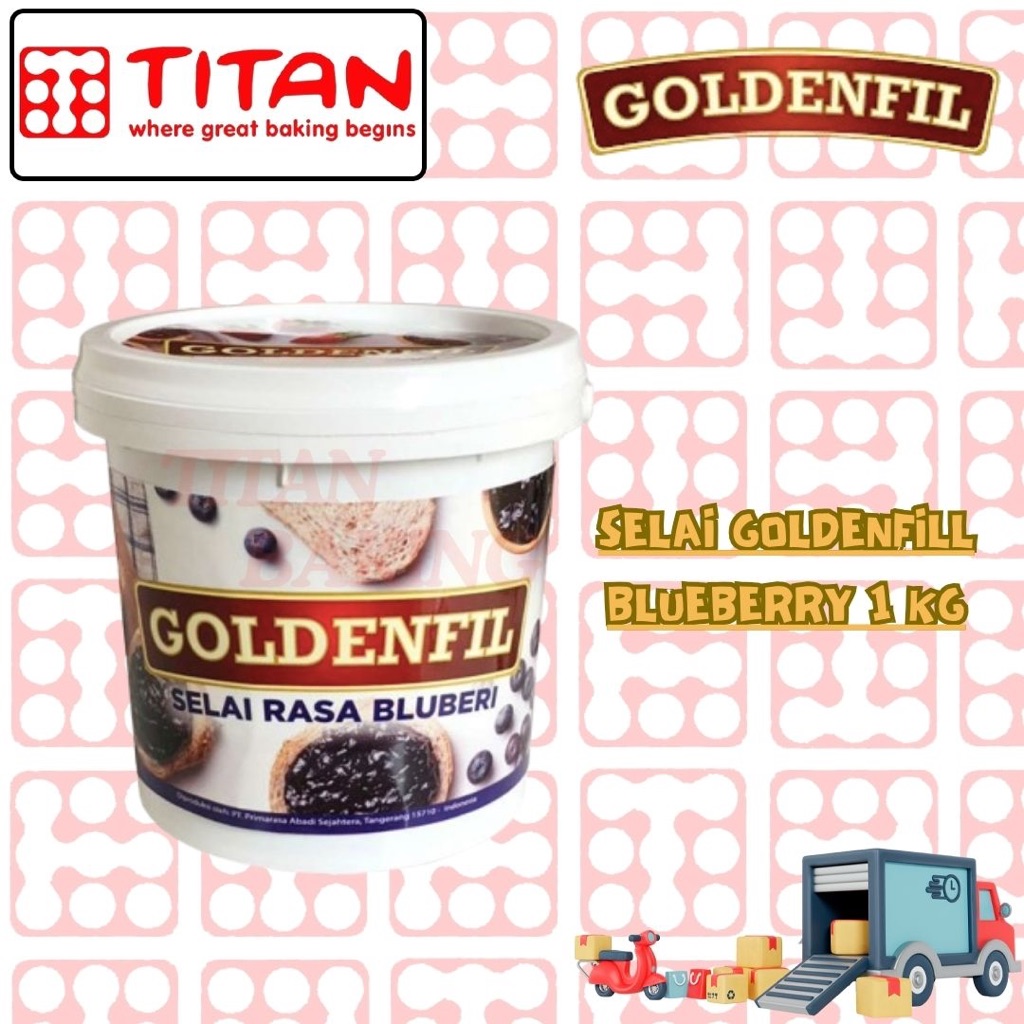 

Selai Goldenfill Blueberry 1 Kg