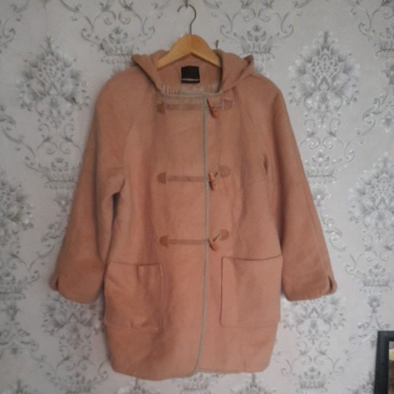 coat wool hoodie Coat wool kimtan Long coat woo Coat wool cewek coat wool cowok coat winter spring a